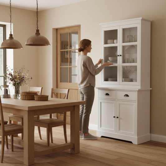 Buffetkast in landelijke keuken