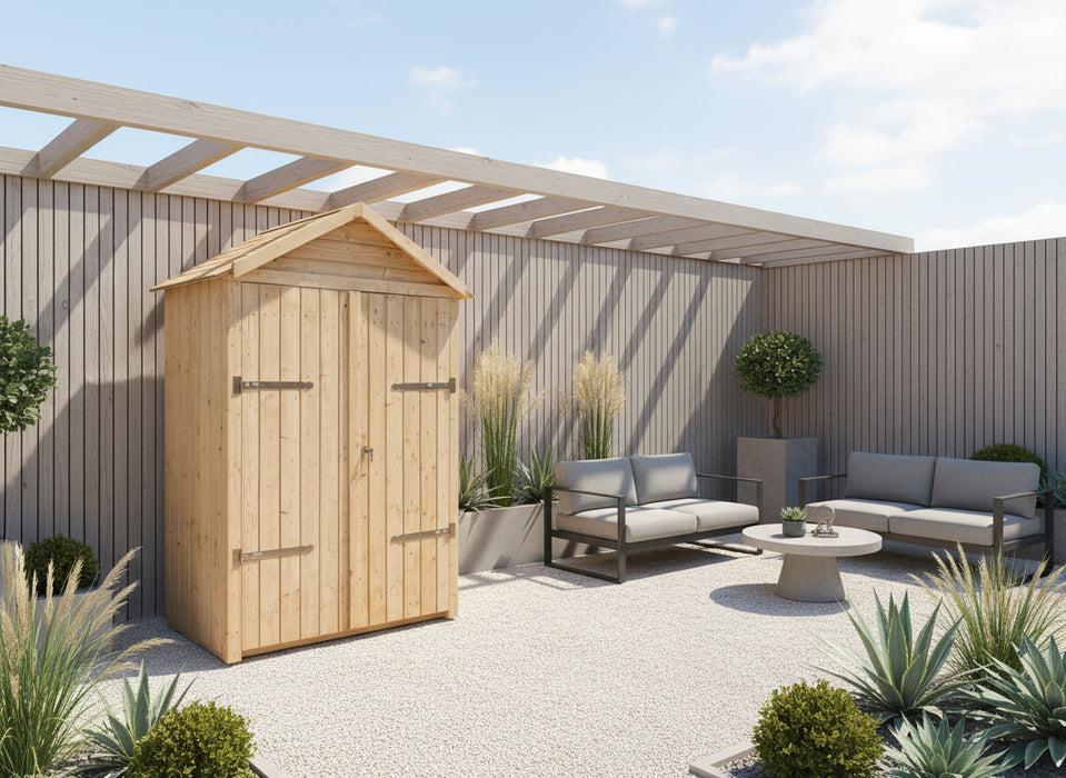 Tuinkast Chrysant (215 x 137 x 70 cm)