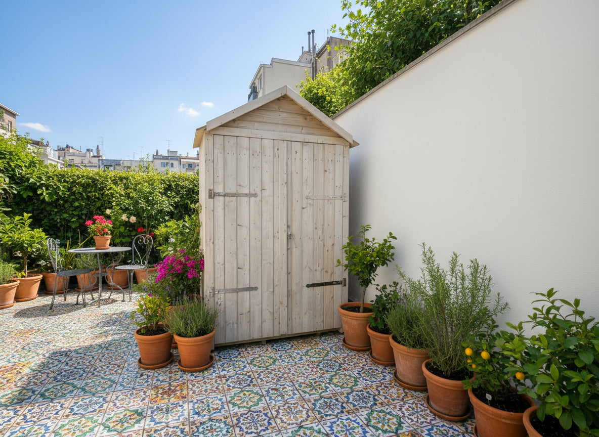 Tuinkast Chrysant (215 x 137 x 70 cm)