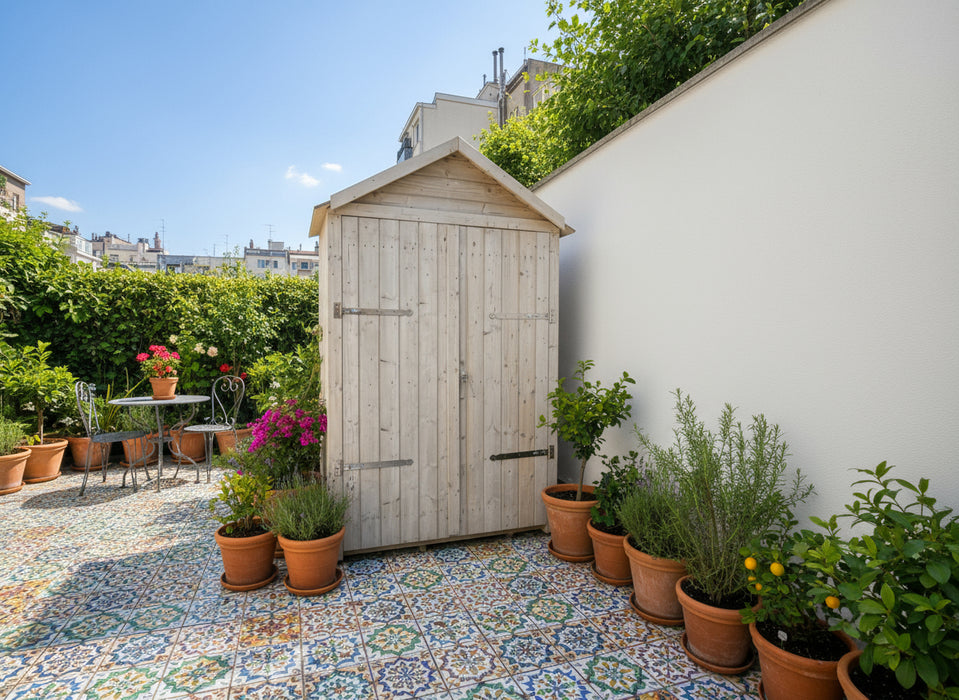 Tuinkast Chrysant (215 x 137 x 70 cm)