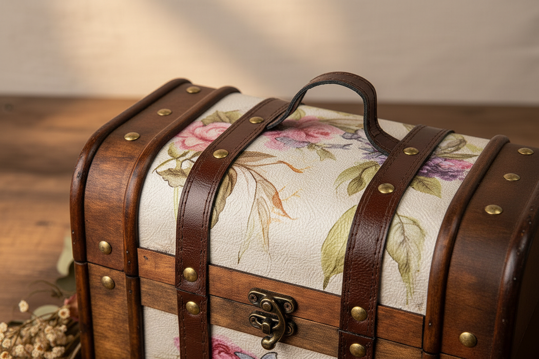 Close-up bloemenmotief