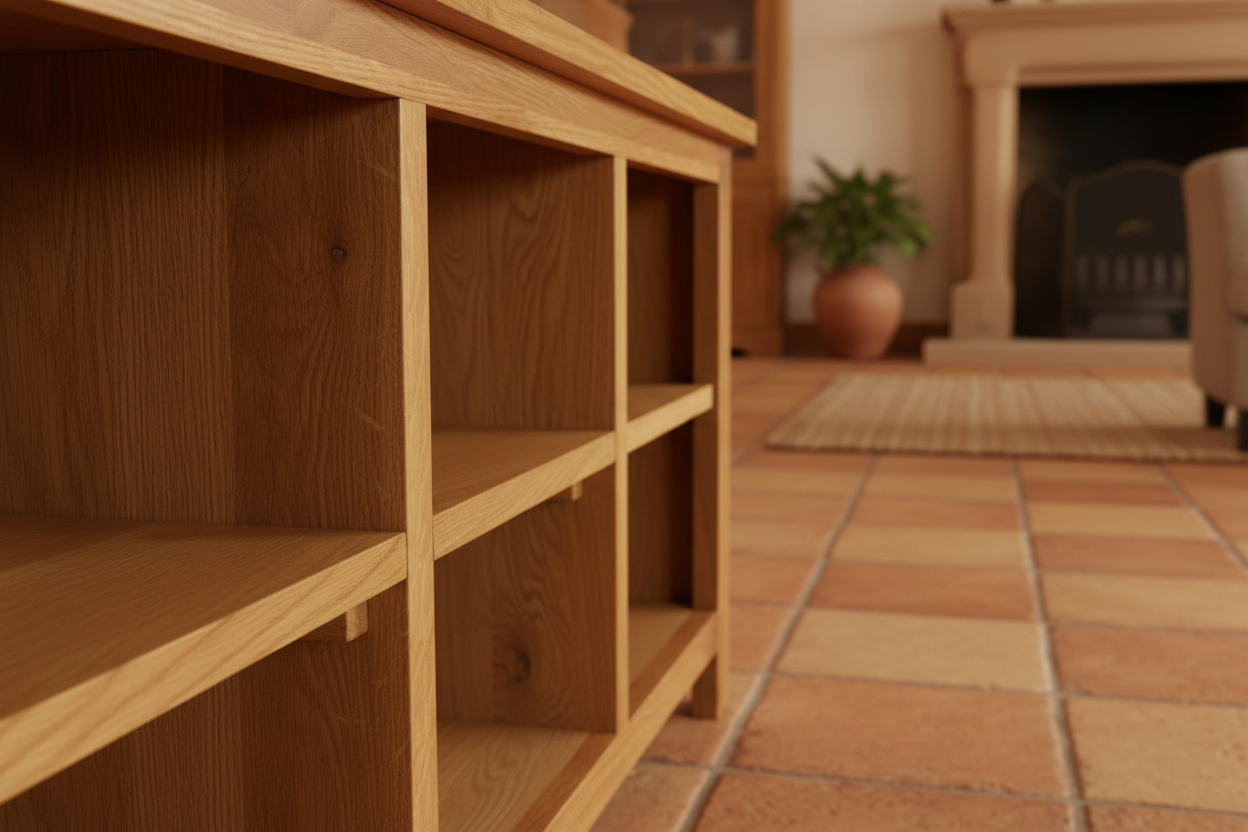 Close-up plankendetail