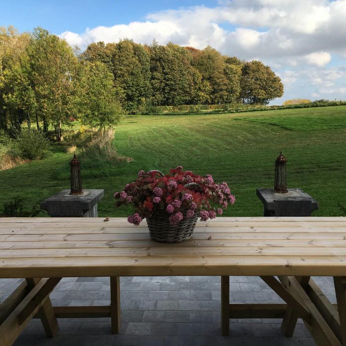 Ruime picknicktafel voor comfortabel zitten - 240 cm