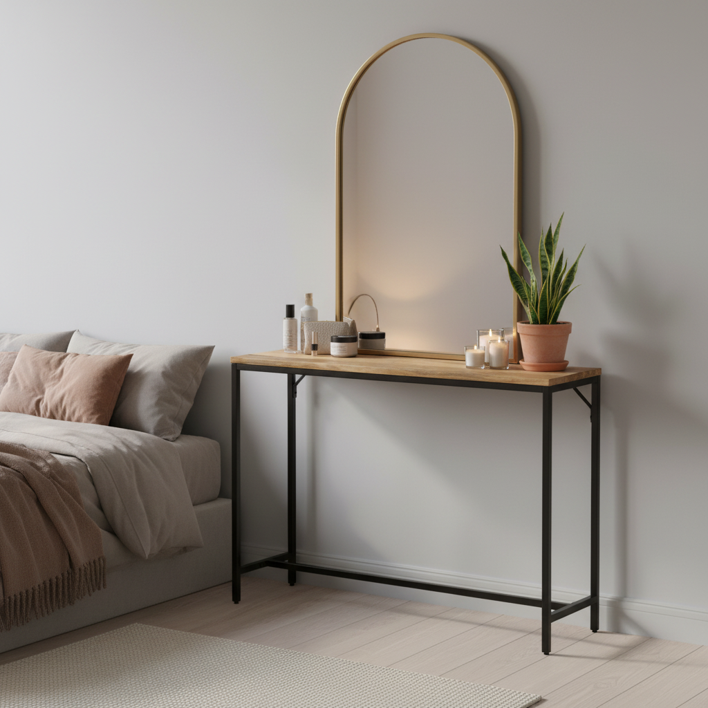 Contemporary bedroom vanity