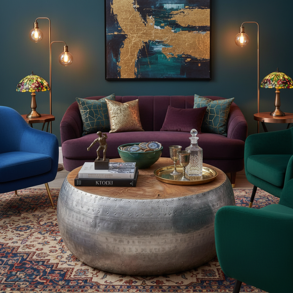 Contemporary eclectic setting