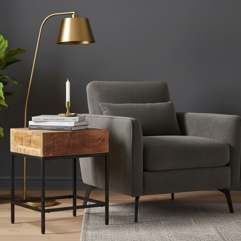 Contemporary Living Corner Setting