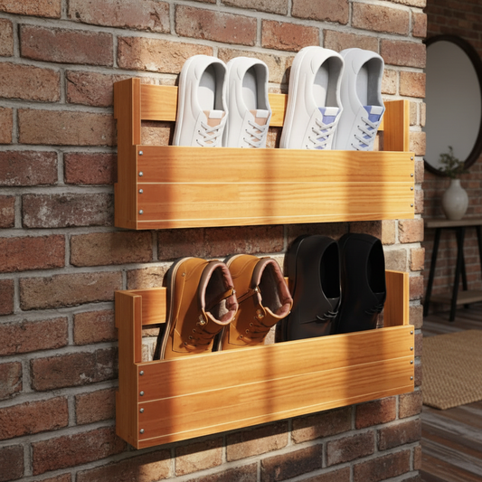 Correct met schoenen - rustieke boerderij