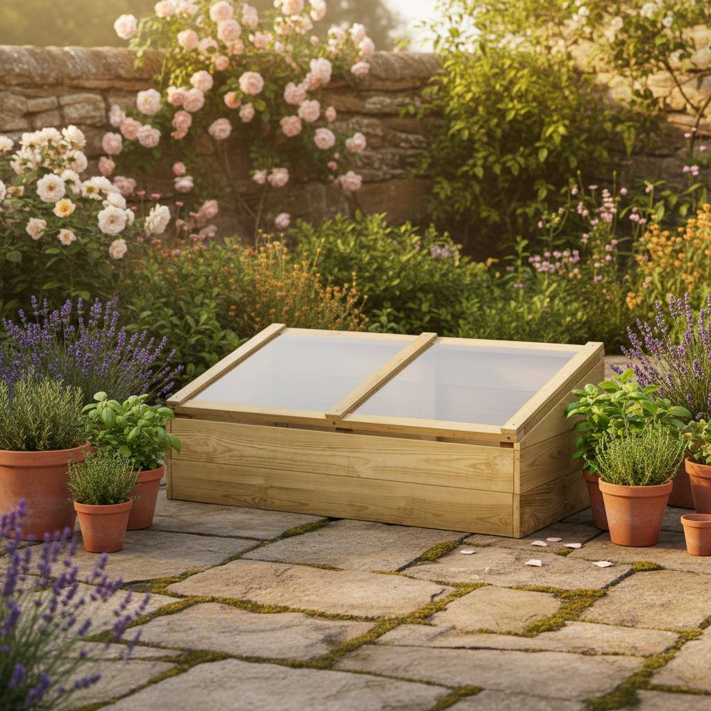 Cottage garden setting