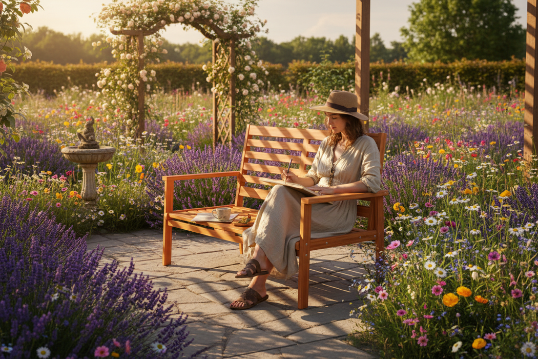 Cottage Lavender Garden