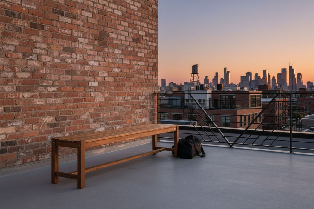 Court bank industrieel loft