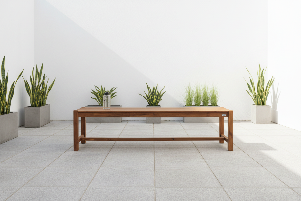 Court bank moderne courtyard