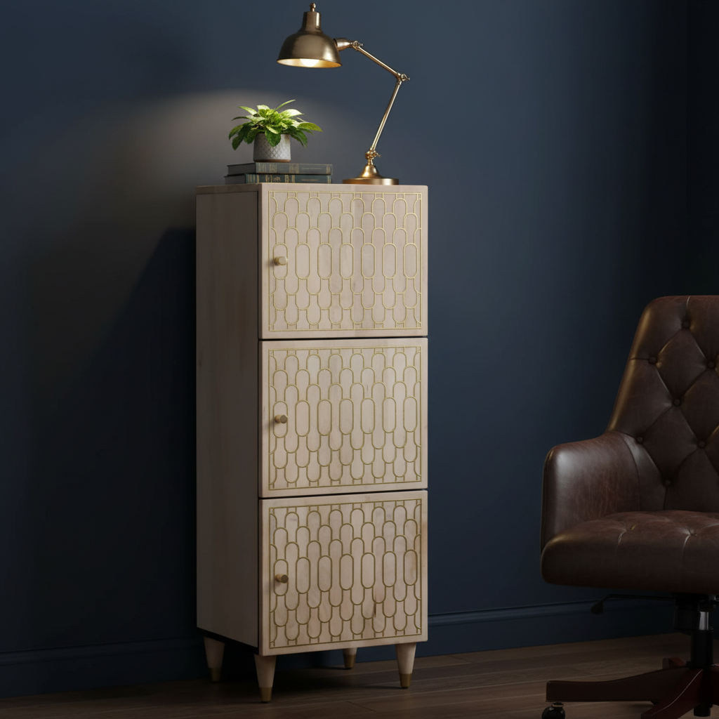 Dark Moody Home Office