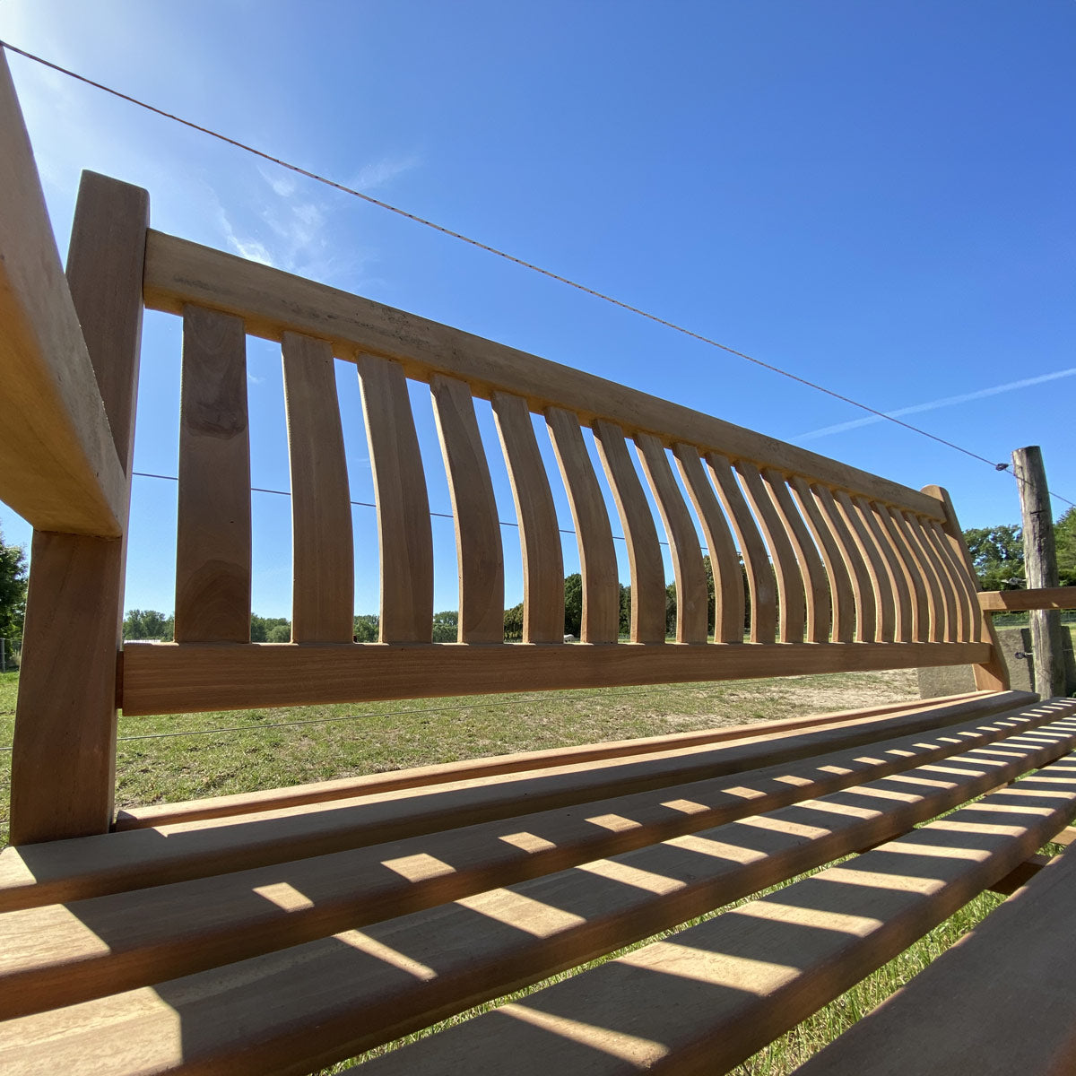 1 stuk Teak tuinbank 210 cm - 2DE KEUZE