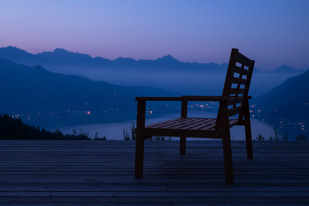 Dramatic Mountain View