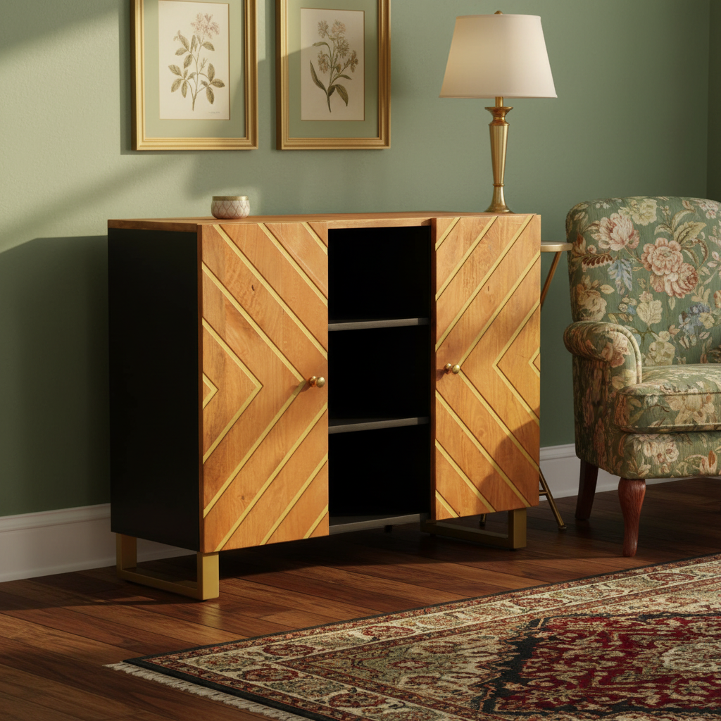 Dressoir in klassieke woonkamer