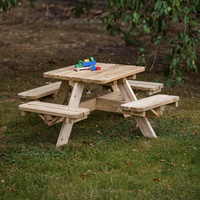 Quadratischer Picknicktisch für Kleinkinder KING ® (ECO)