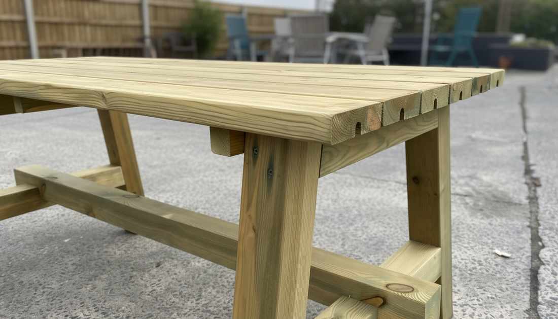 180 x 70 cm - Tuintafel Edward - KING - tweede keuze – foto 6