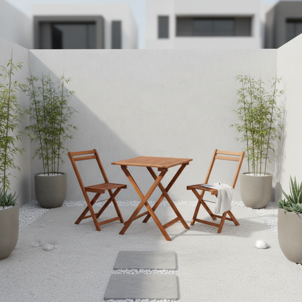 Eenvoudige binnenplaats