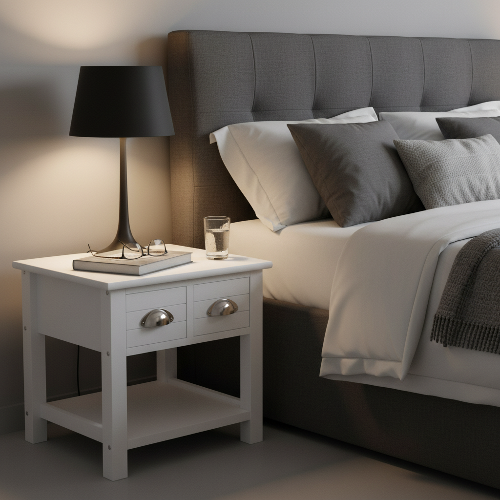 Eigentijdse slaapkamer