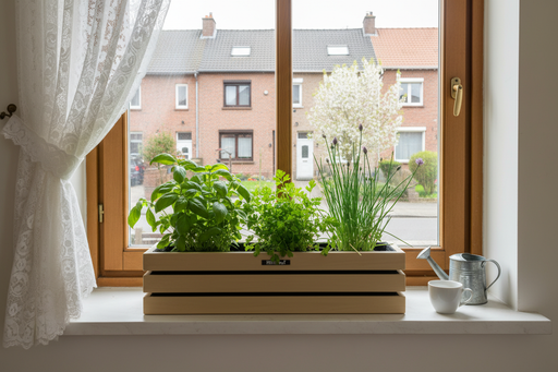 Elan Mini Bloembak op vensterbank