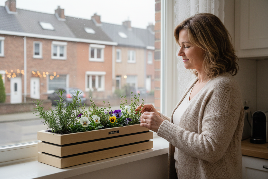 Elan Mini Bloembak vensterbank binnen horizontaal