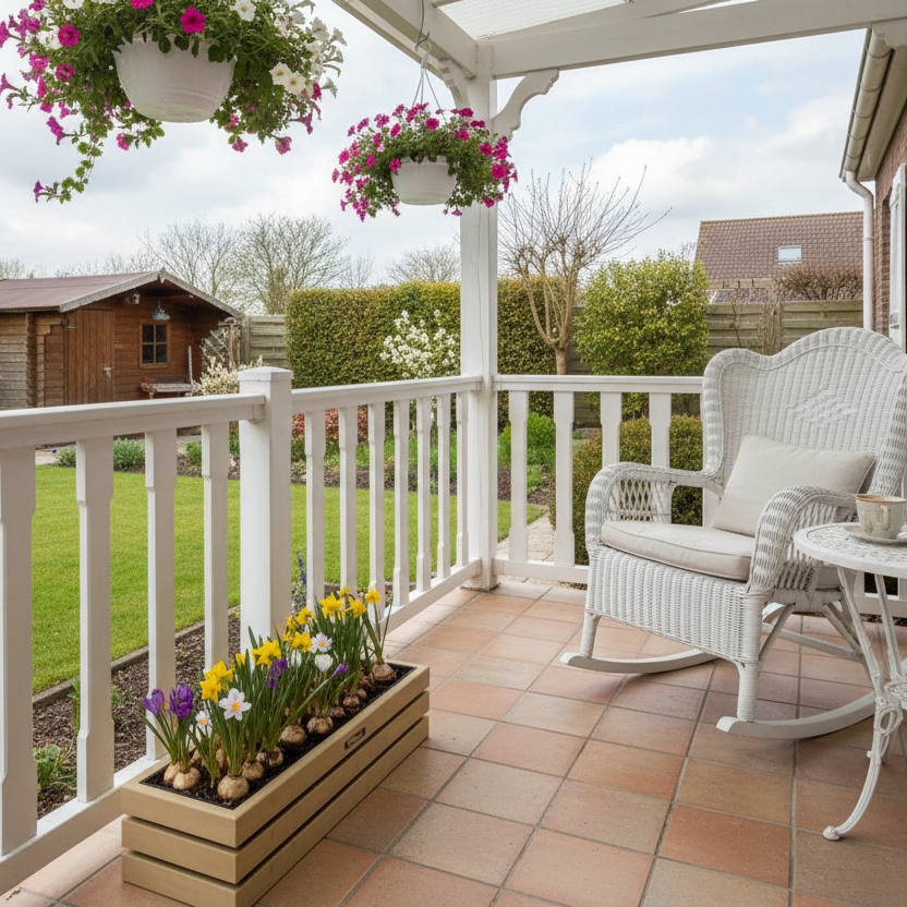 Elan Mini Bloembak voorjaar veranda