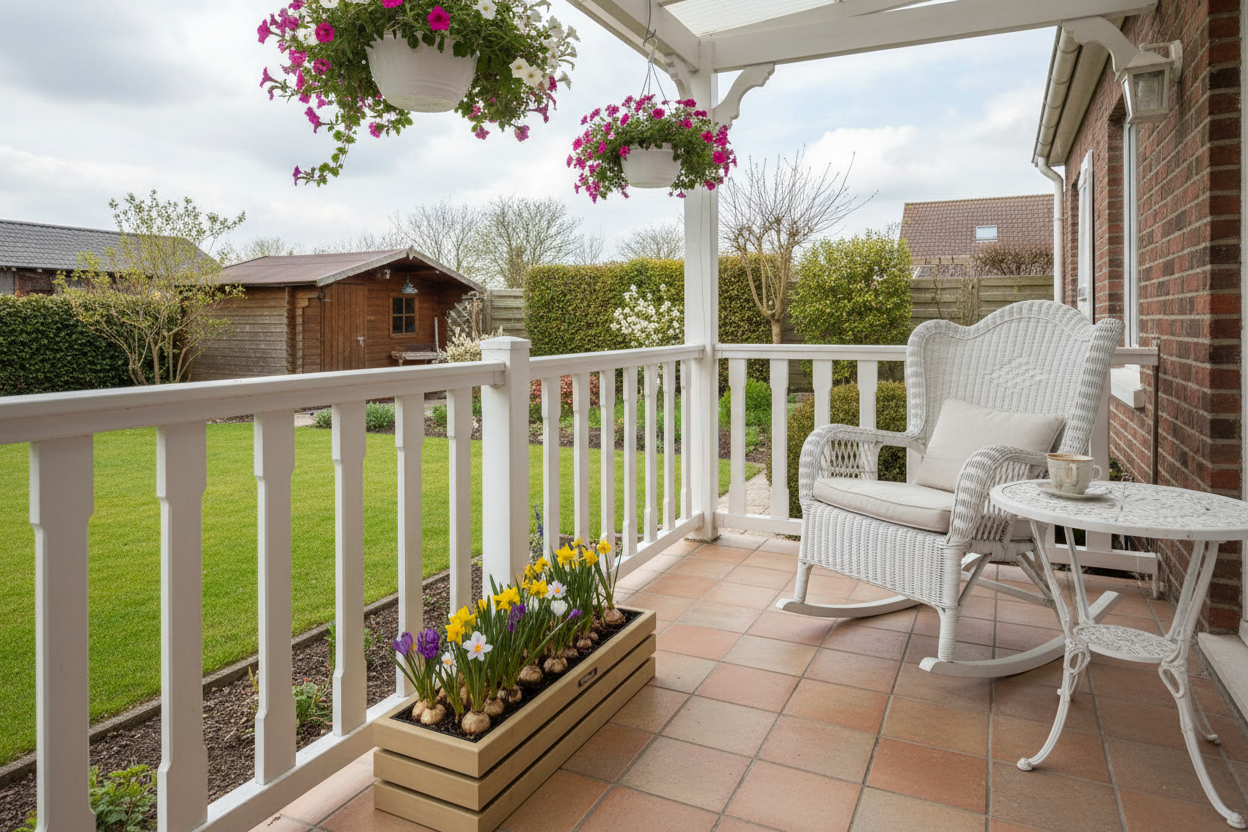 Elan Mini Bloembak voorjaar veranda