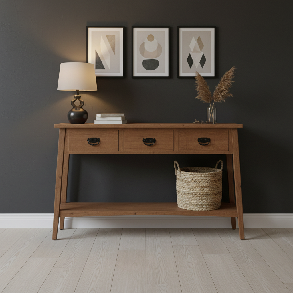 Elegant hallway setting