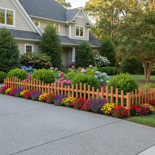 Gazonrand langs oprit