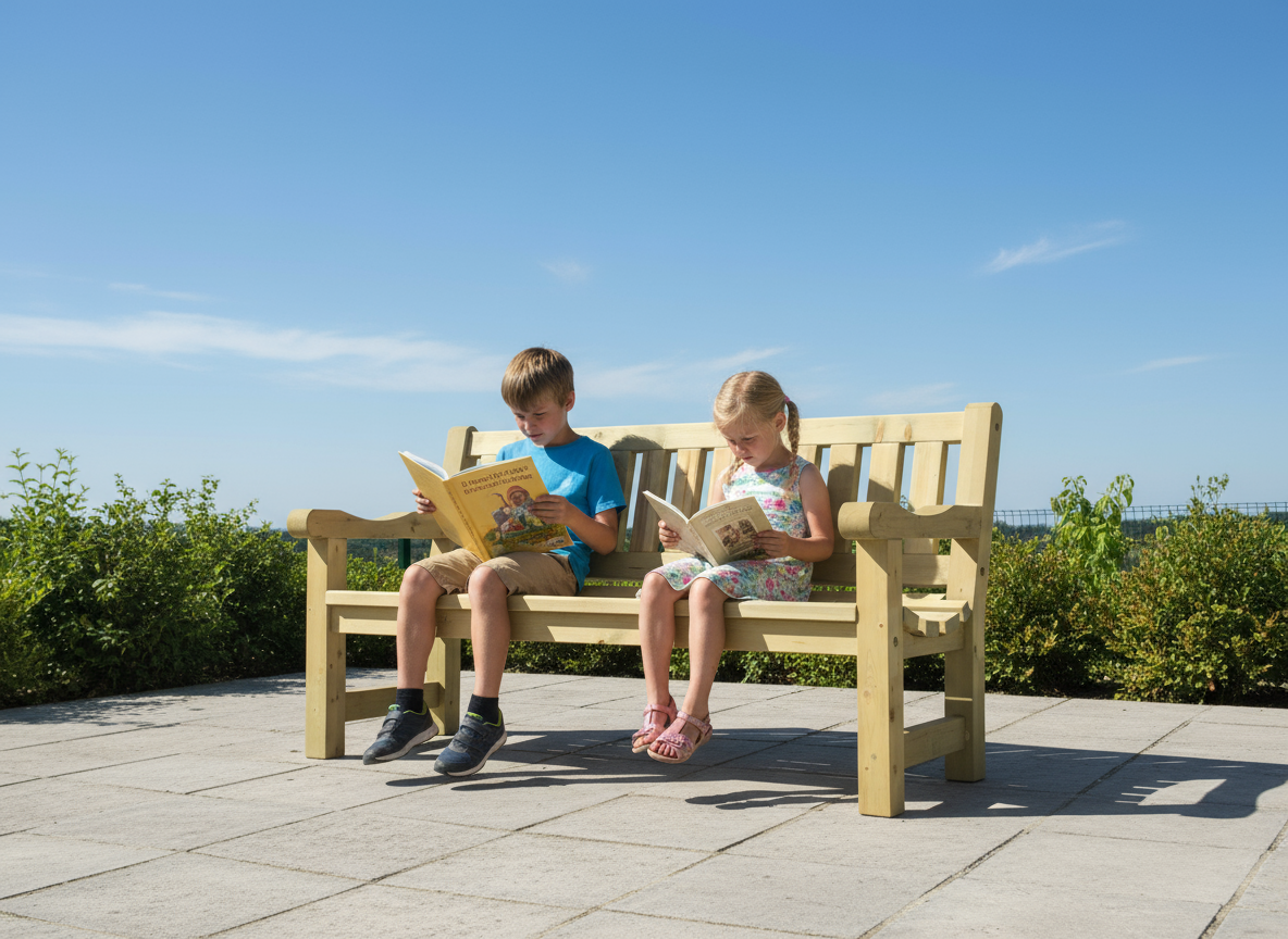 Gartenbank 200 cm Luxus KING ® George