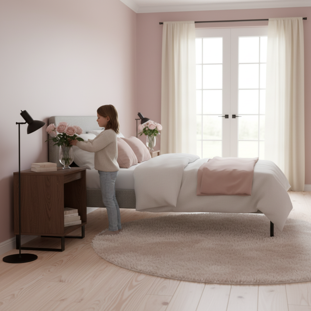 Gerookt Eiken Girl's Room