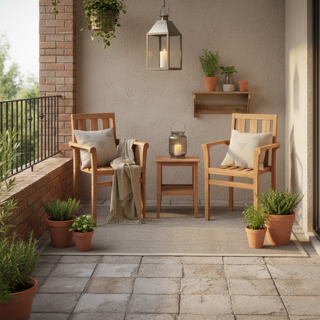 Gezellig klein terras