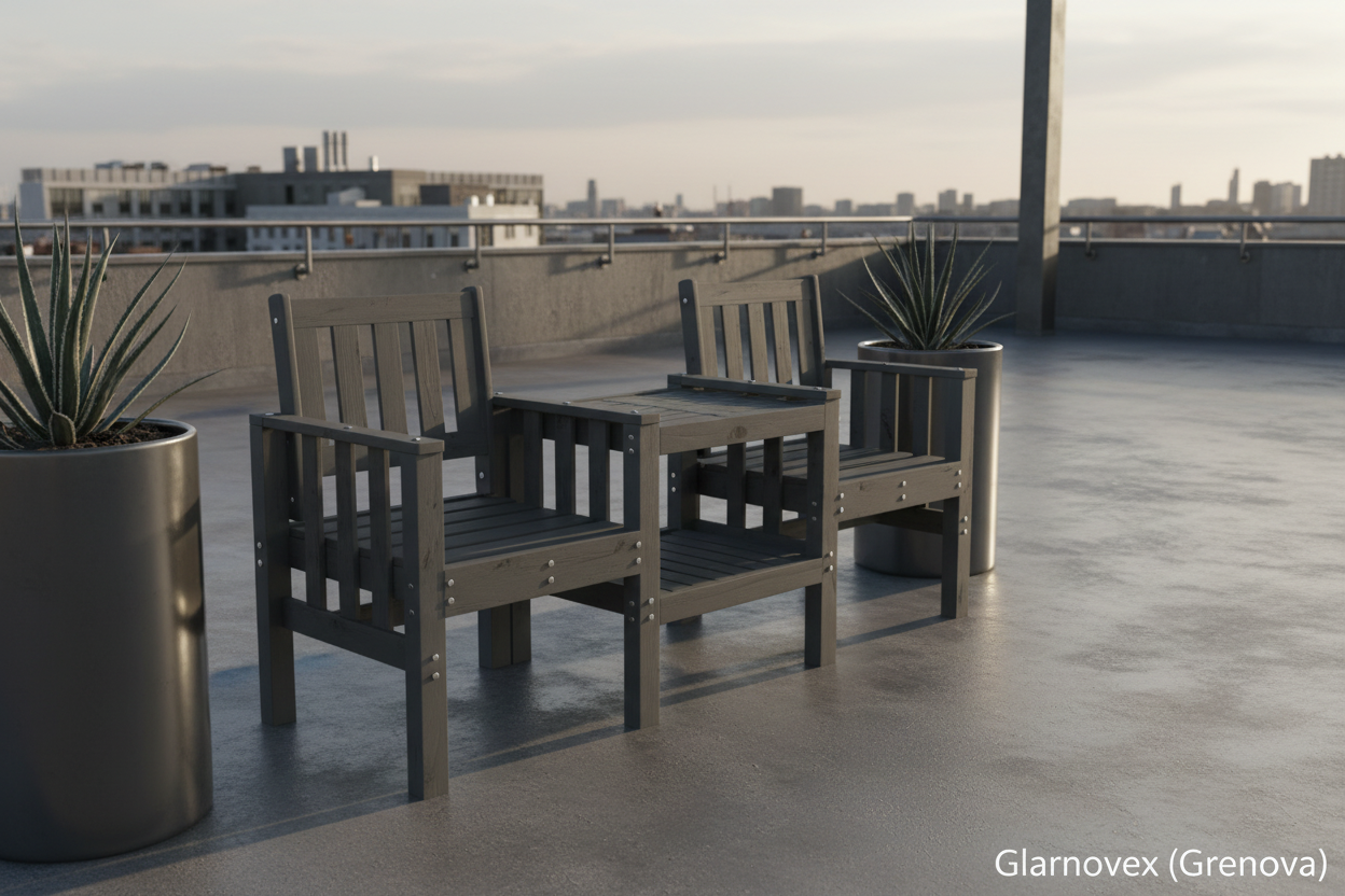 Glarnovex grijs industrial