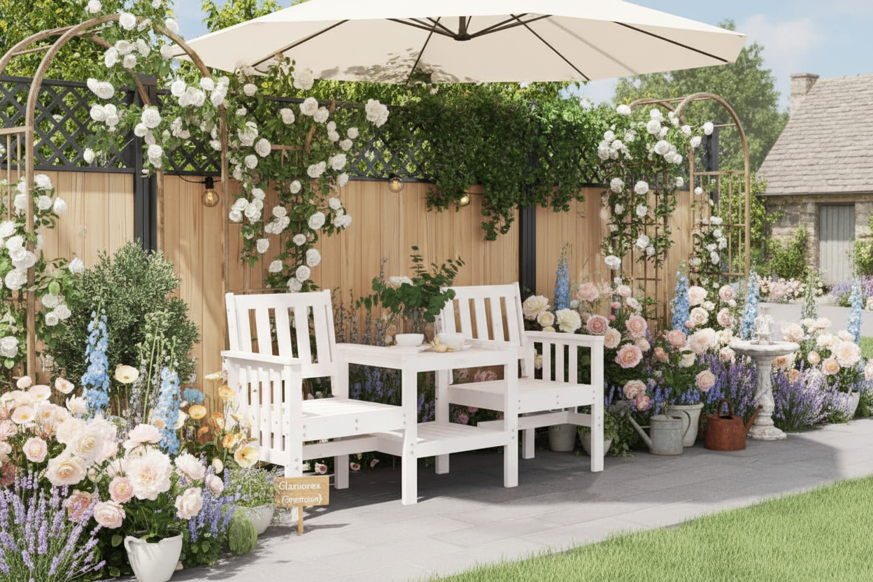 Glarnovex wit shabby chic