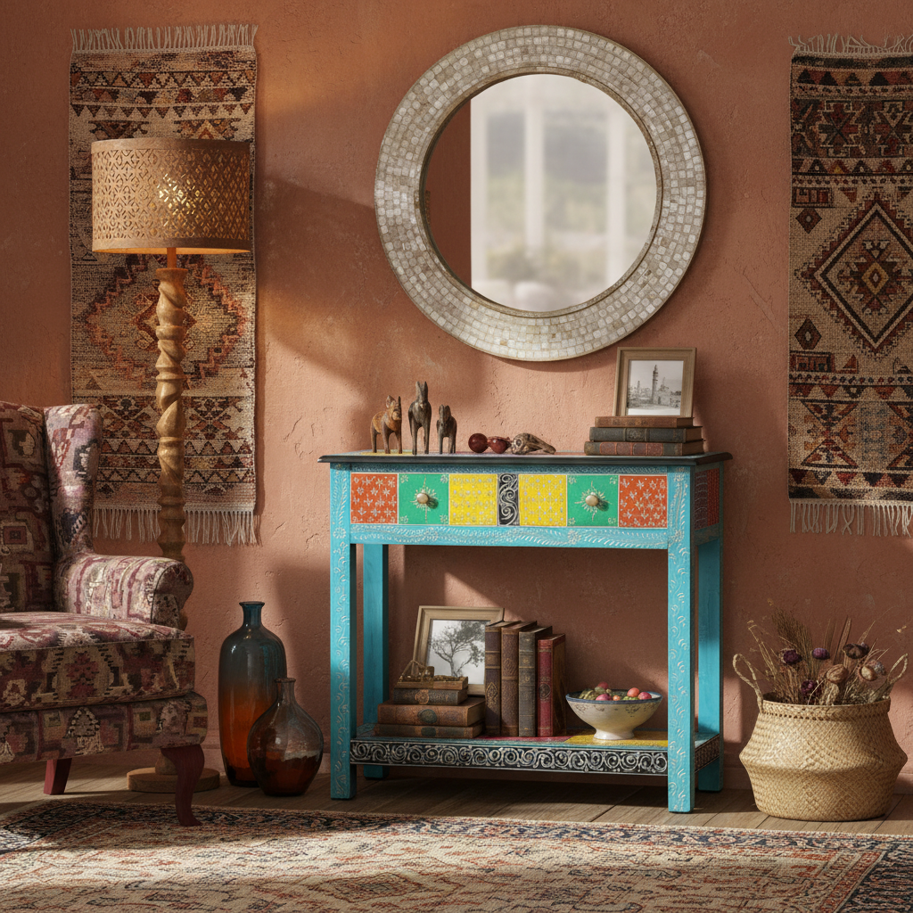 Global inspired interior