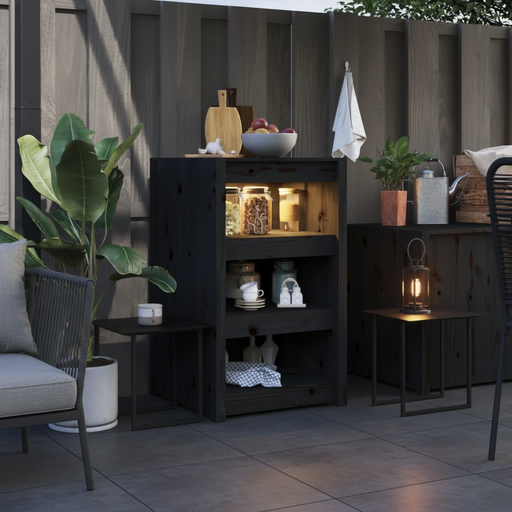 Grenova zwart hout luxe terras