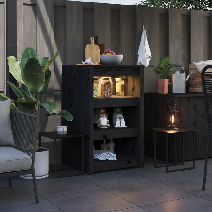 Grenova zwart hout luxe terras