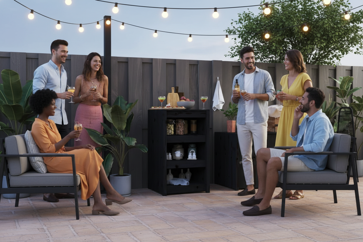 Grenova zwart hout zomer correcte schaal