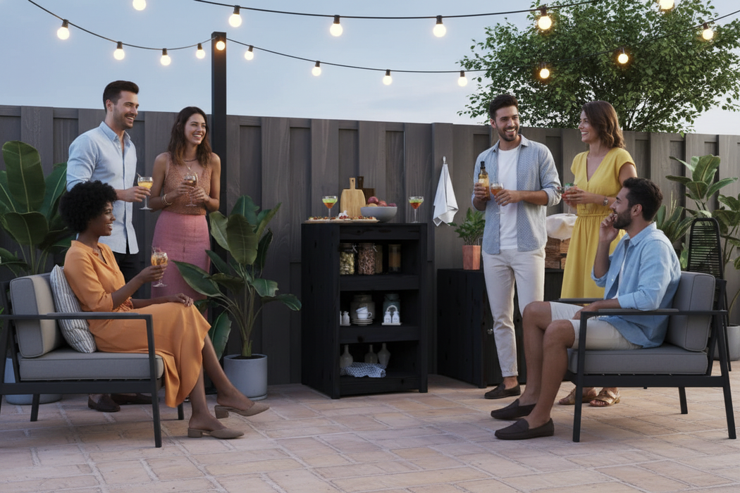 Grenova zwart hout zomer correcte schaal