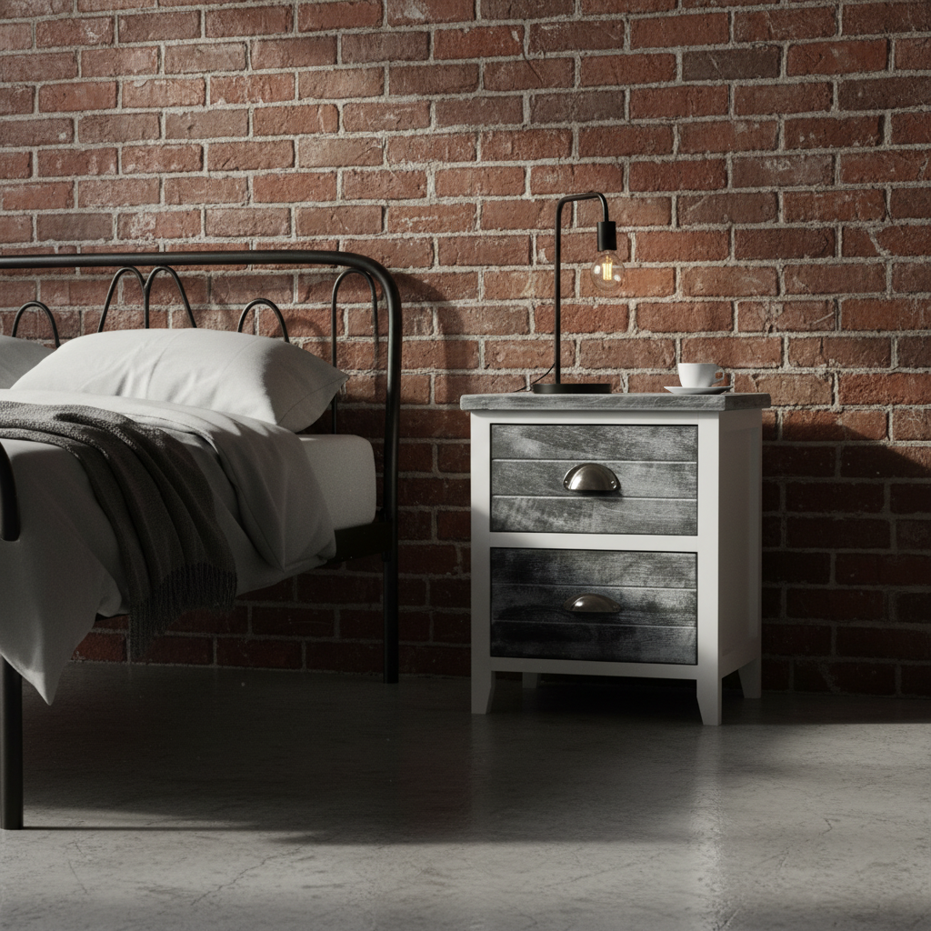 Grijs/wit - Industrieel