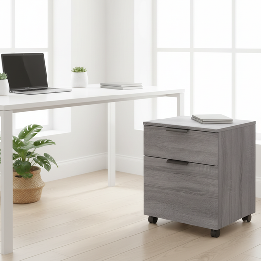 Grijze Sonoma dossierkast