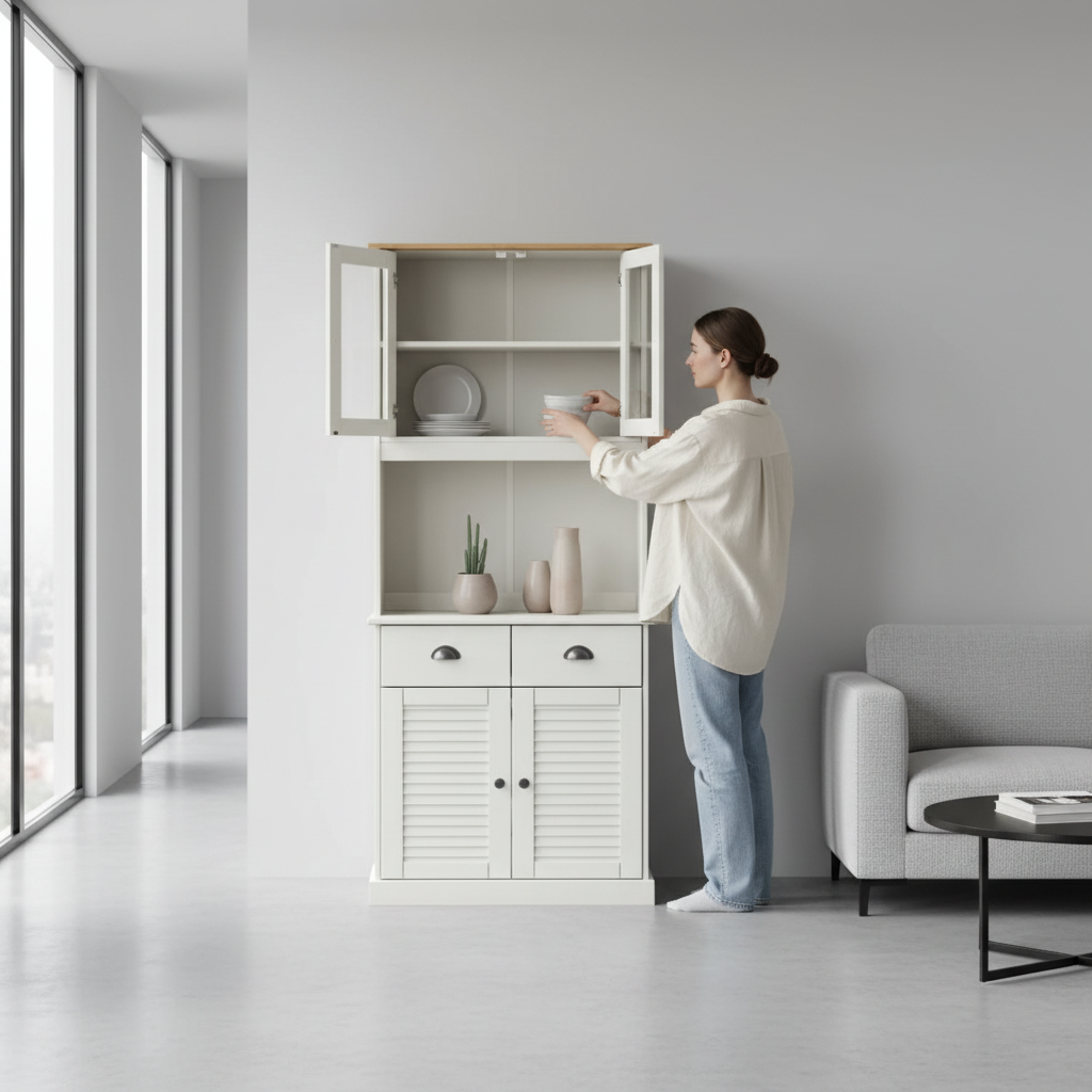 Hoge Kast – Minimalistisch interieur