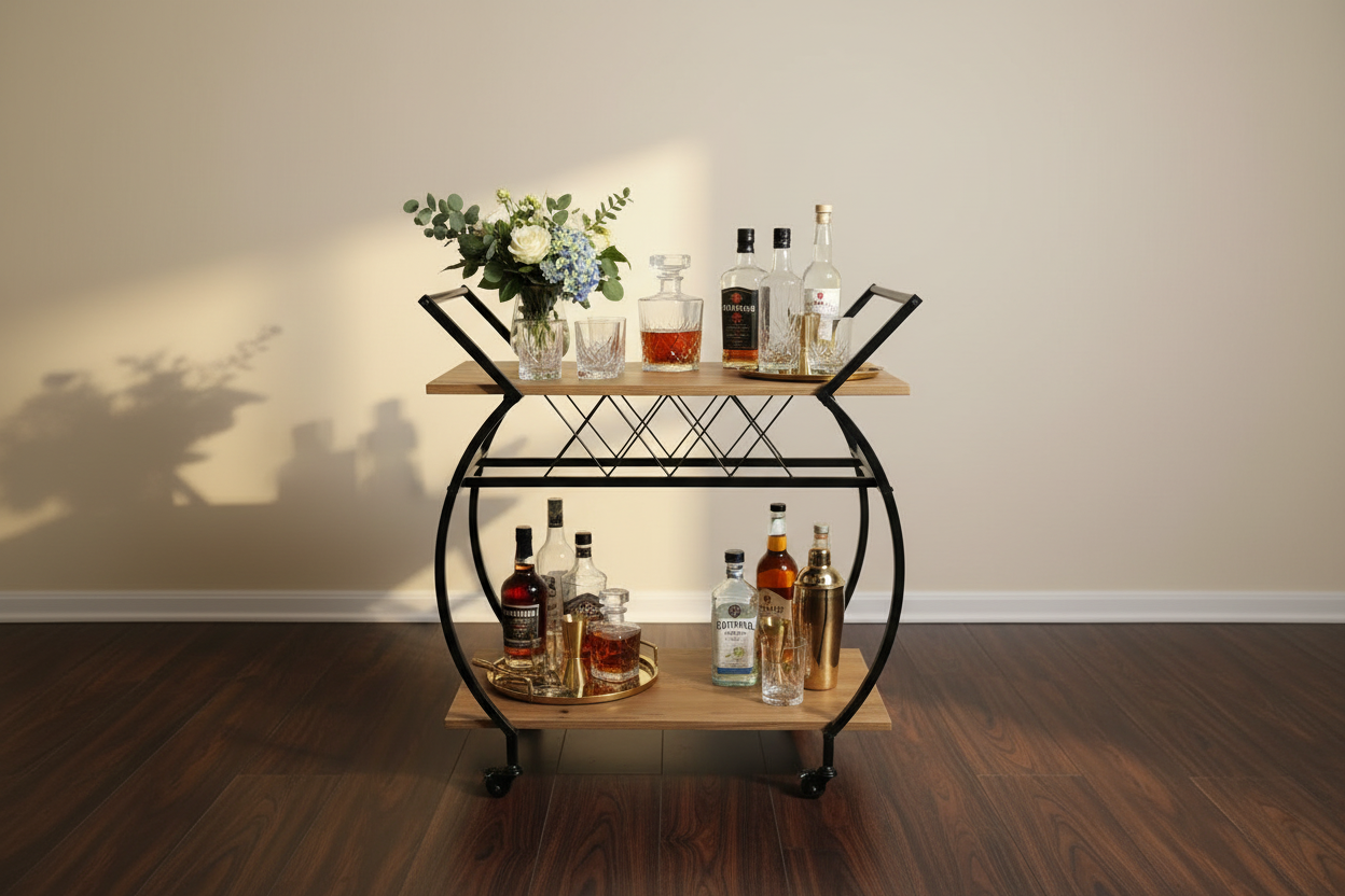 Hoofdfoto met cocktails en bloemen