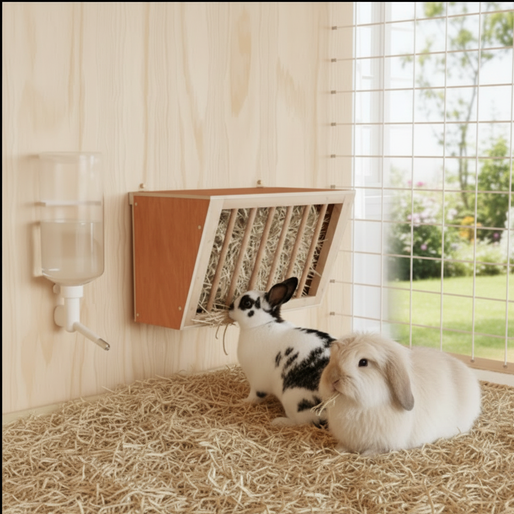 Hooiruif aan muur - close-up