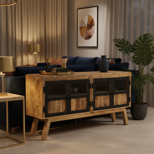 Hotel-chic living room