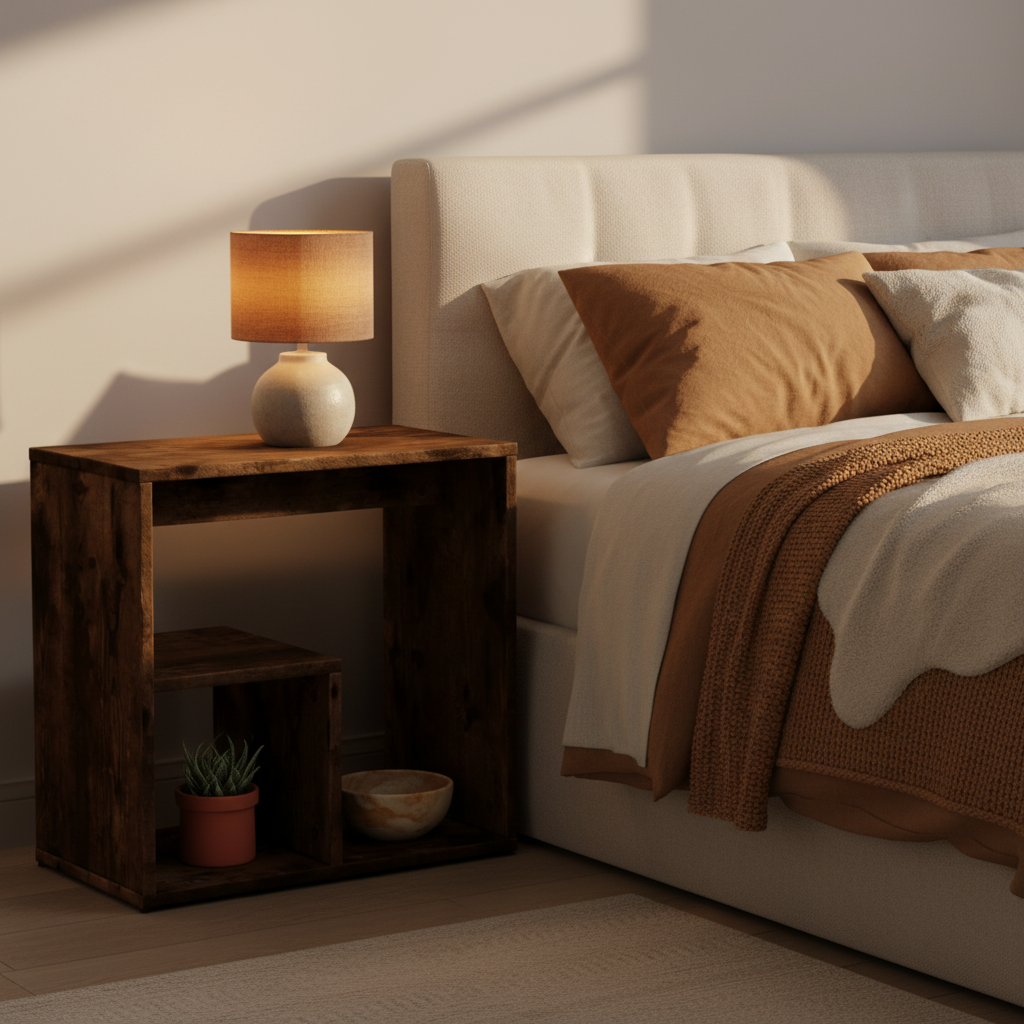 Hygge slaapkamer setting