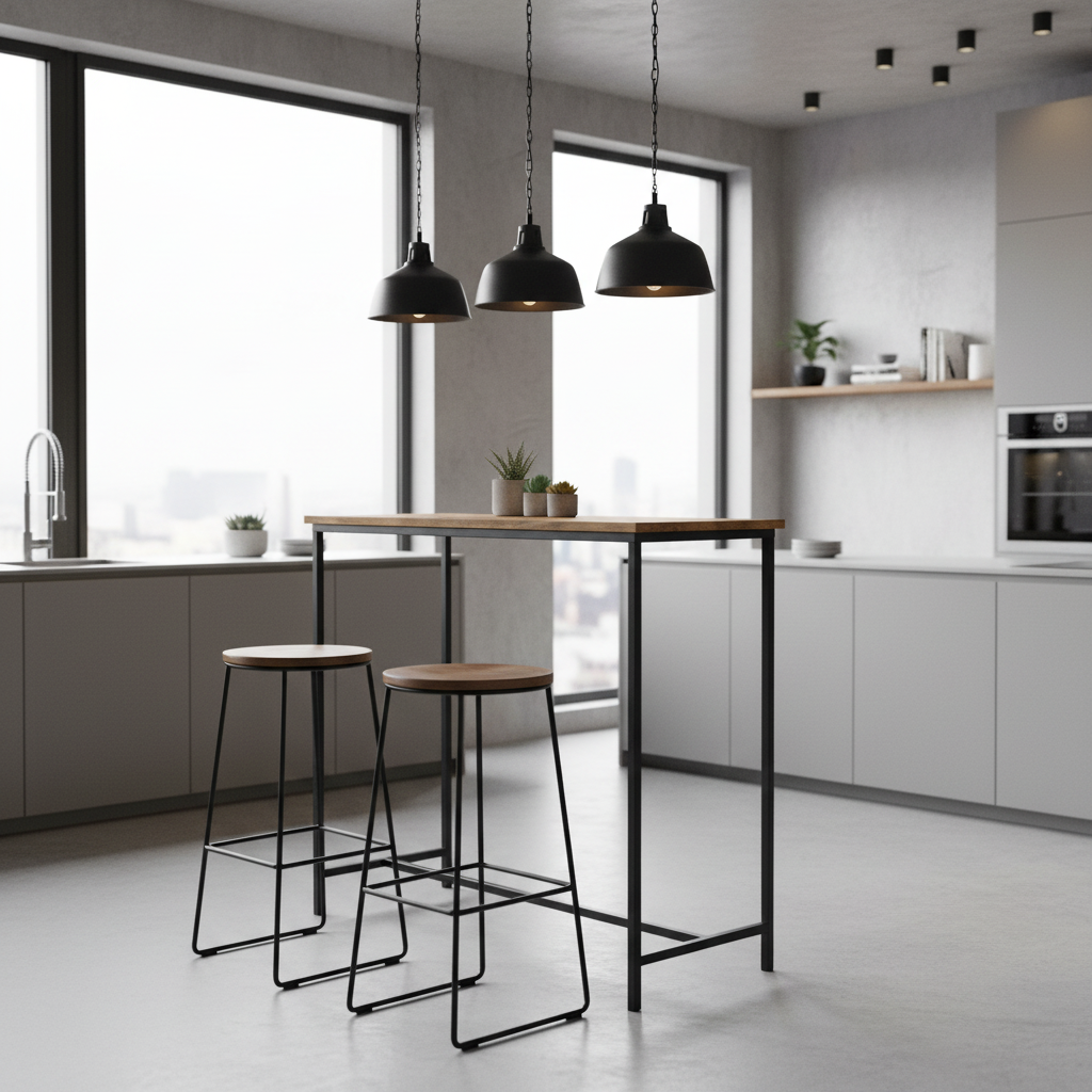 Industrial kitchen setting