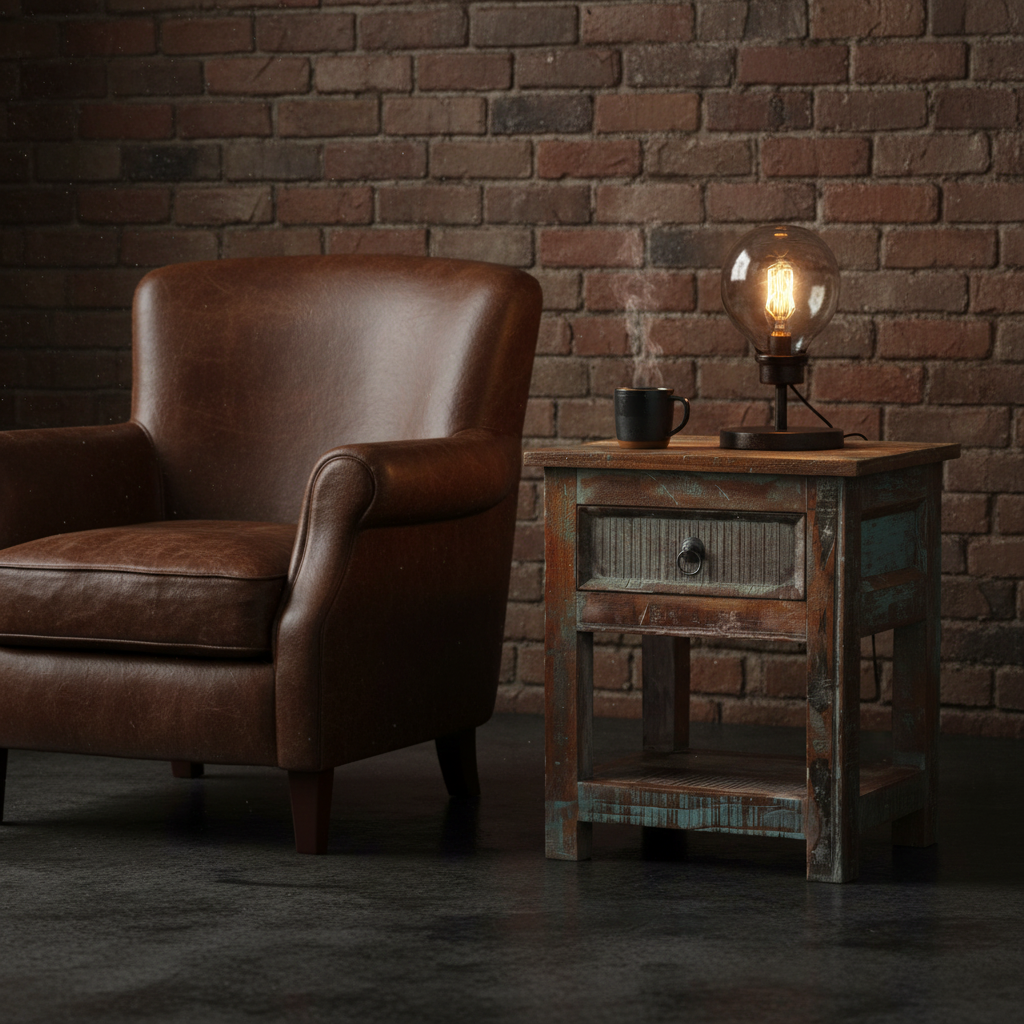 Industrial loft setting