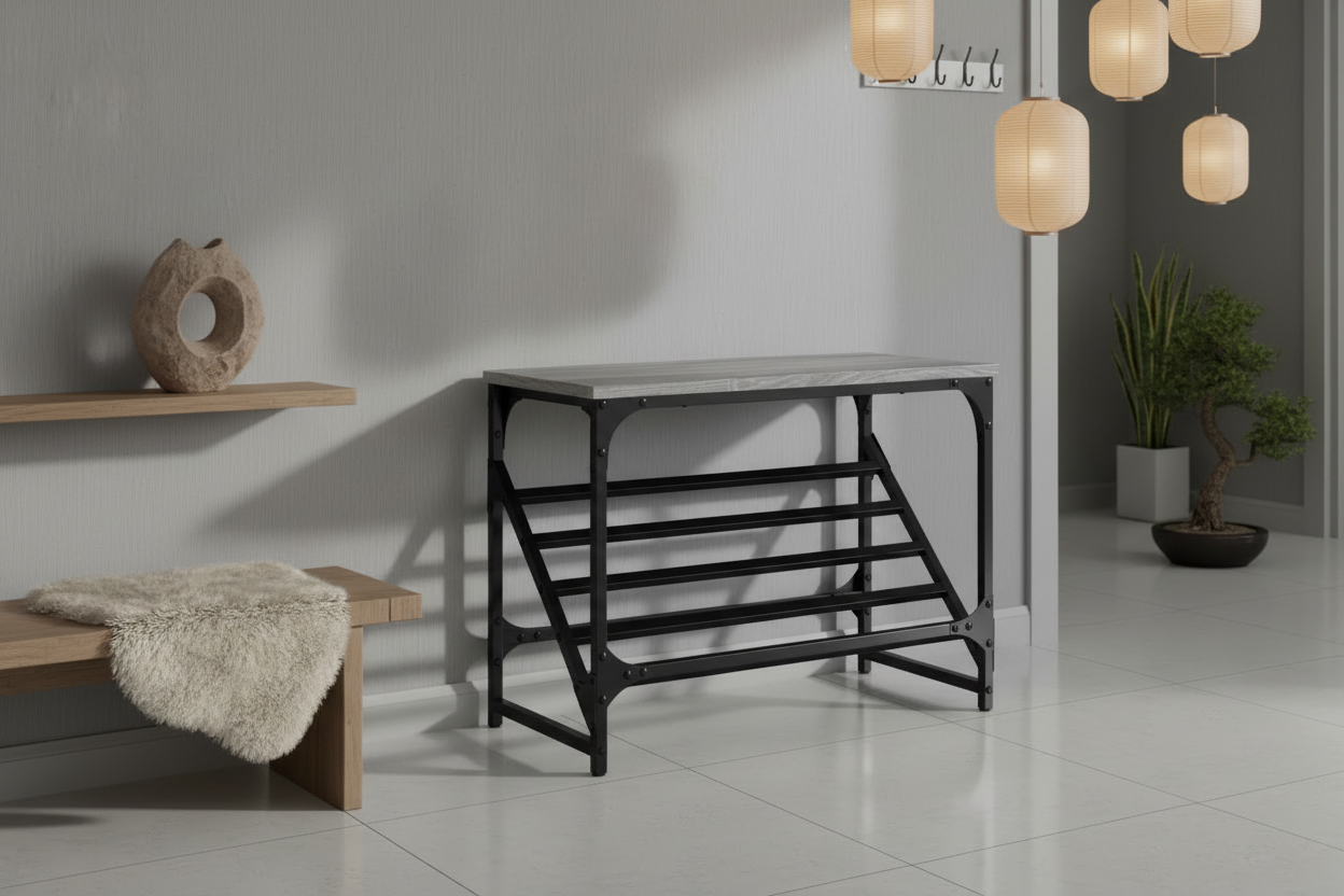 Japandi entree met leeg Shovero