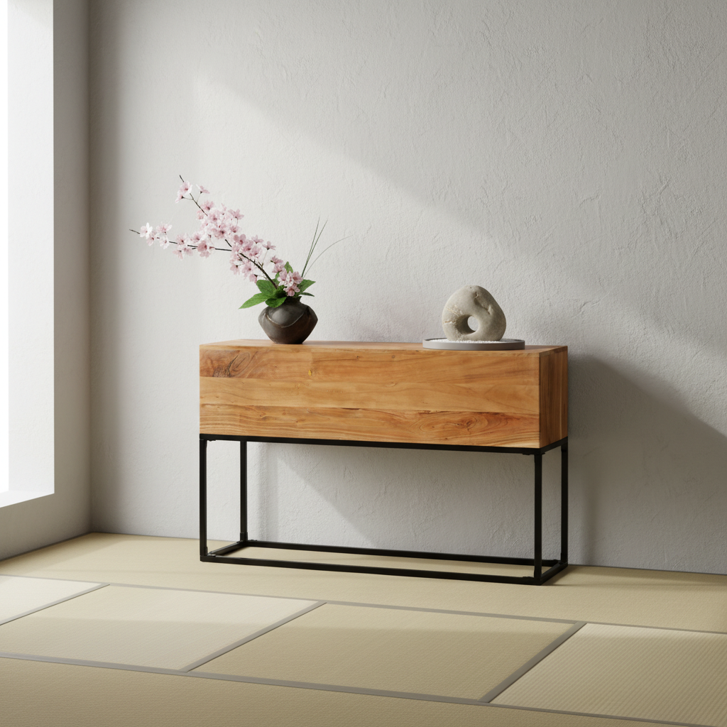 Japanese minimalist space